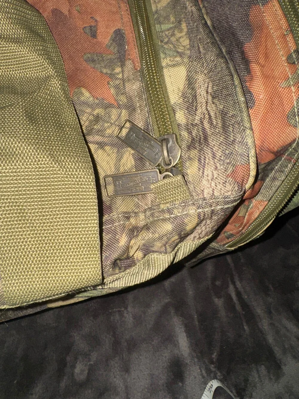 NWOT Magnum Camouflage Duffle Bag with Multiple Zippered Compartments